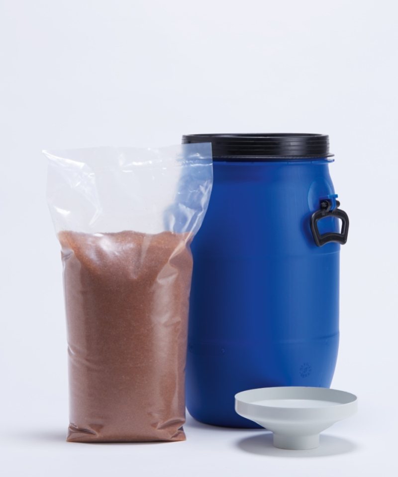 resine mono uso per demineralizzatore