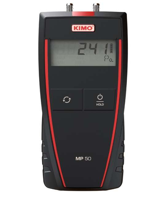 Micromanometro MP 50 con sensore di pressione integrato
