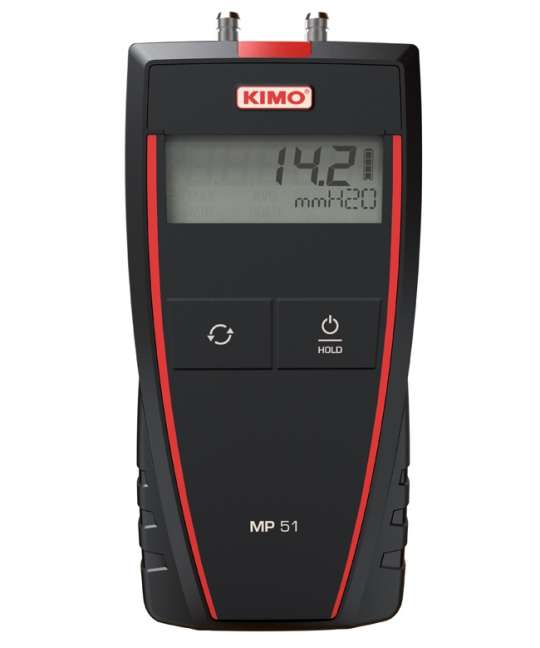Micromanometro MP 51 con sensore di pressione integrato