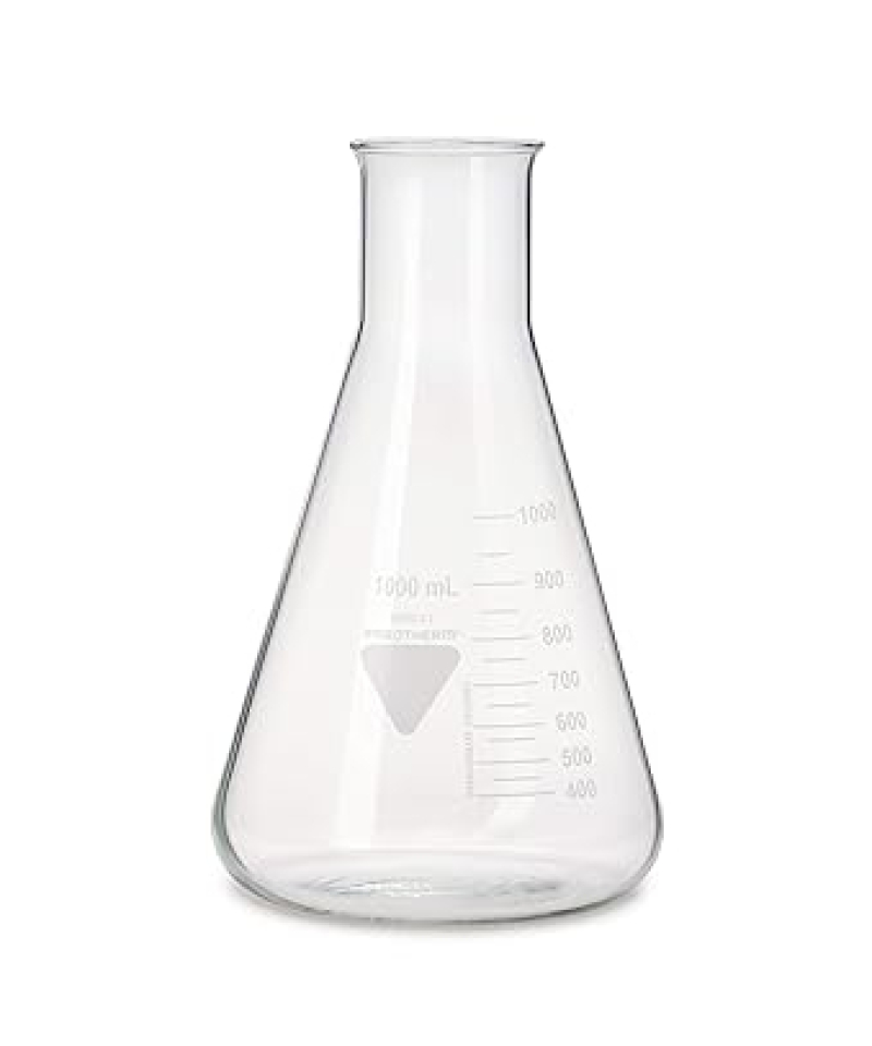 Beuta Erlenmayer Rasotherm ISO - a collo stretto. Da 25 a 5000 ml.