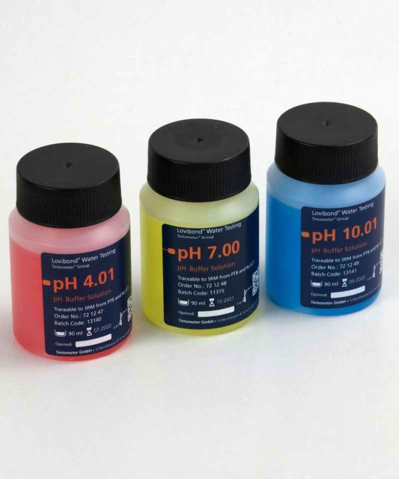 Set soluzione tampone pH pH 4, pH 7, pH 10 (25 °C)