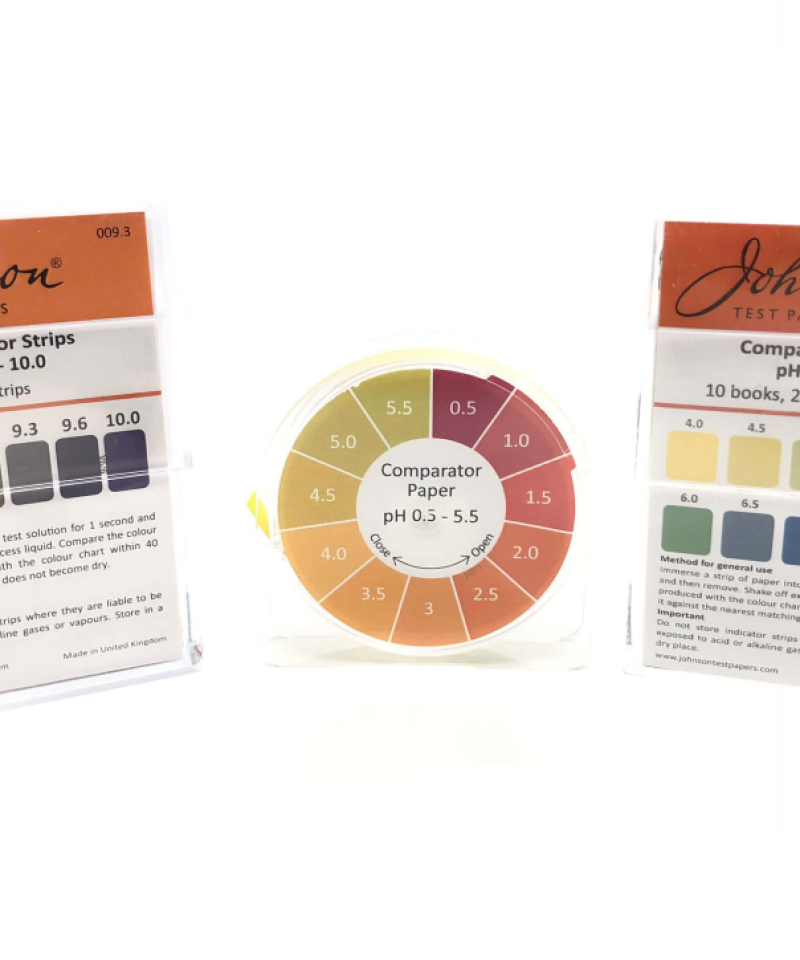 Comparator Paper Johnson Analytica - Striscette comparatrici pH